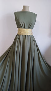 Crep regal Olive Inchis,, provenienta LONDRA VOAL1214